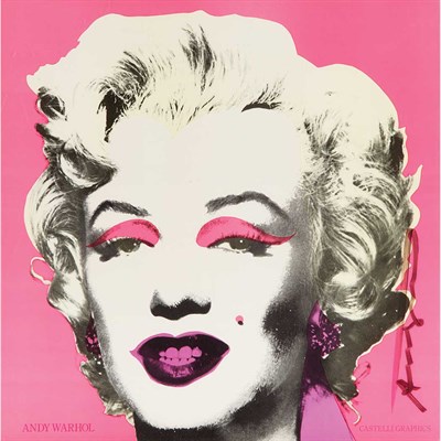 Lot 491 - After Andy Warhol MARILYN (ANNOUNCEMENT) (NOT...