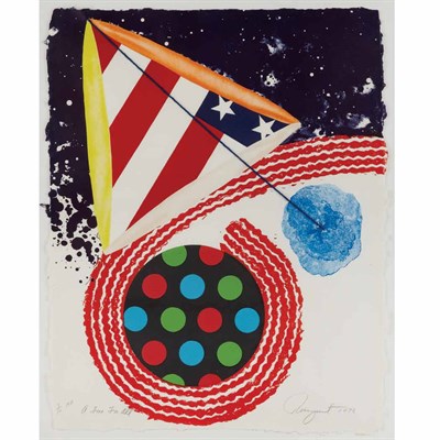 Lot 463 - James Rosenquist (b. 1933) FREE FOR ALL (GLENN...