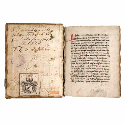 Lot 230 - [MANUSCRIPT-PRAYER BOOK] Devotional manuscript...