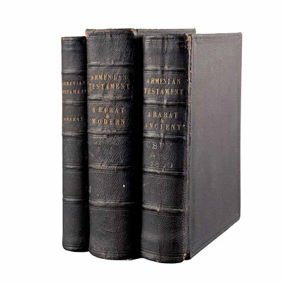 Lot 141 - [BIBLES] Group of twenty-four bibles printed...