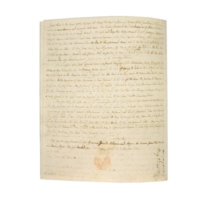 Lot 95 - LAFAYETTE, MARIE JOSEPH, MARQUIS DE Autograph...