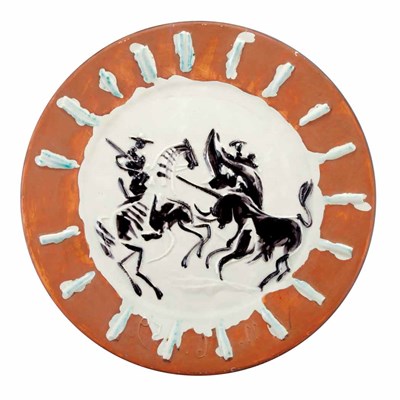 Lot 437 - Pablo Picasso TAUROMACHY SCENE (A.R. 411)...