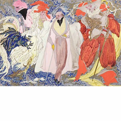Lot 251 - MINNELLI, VINCENTE Original watercolor with...