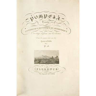 Lot 113 - [POMPEII] FUMAGALLI, PAOLO. Pompeia traite...