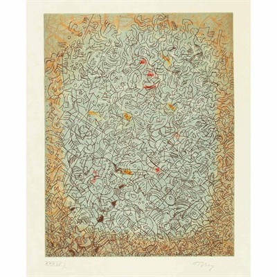 Lot 543 - Mark Tobey (1890-1976) HOMAGE TO TOBEY...