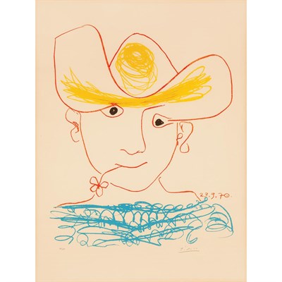 Lot 445 - After Pablo Picasso YOUNG SPANISH PEASANT...