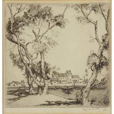 Lot 358 - Alfred Hutty (1877-1954) ANNISQUAM Etching,...
