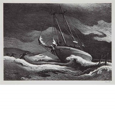 Lot 311 - Thomas Hart Benton AFTER THE BLOW (F. 70)...