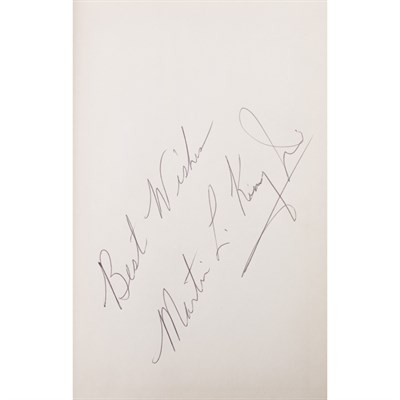 Lot 93 - KING, J.R., MARTIN LUTHER Stride Toward...