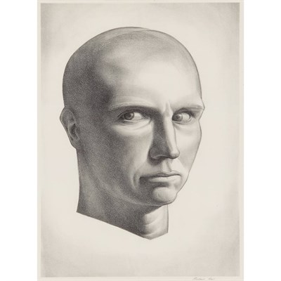 Lot 371 - Rockwell Kent SELF PORTRAIT (B-J. 104)...