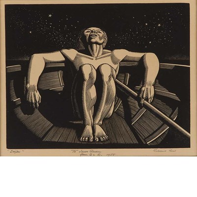 Lot 370 - Rockwell Kent (1882-1971) DRIFTER (BURNE-JONES...