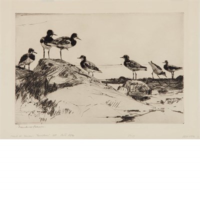 Lot 308 - Frank Weston Benson TURNSTONES (P. 283)...