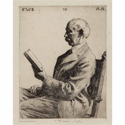 Lot 301 - Frank Weston Benson PORTRAIT OF AUGUSTUS...