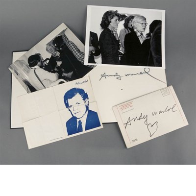 Lot 132 - WARHOL, ANDY AND KURT BENIRSCHKE Vanishing...