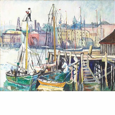 Lot 213 - Hayley Lever American, 1876-1958 Gloucester,...