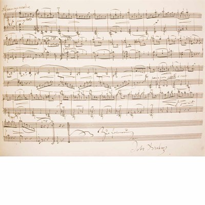 Lot 228 - [MANUSCRIPT-MUSIC] Album Amicorum of Arnold...