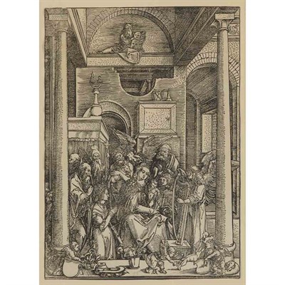 Lot 346 - Albrecht Durer (1471-1528) THE GLORIFICATION...