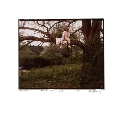 Lot 51 - LEIBOVITZ, ANNIE (b. 1949) Stephen Sondheim,...