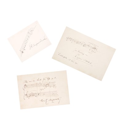 Lot 229 - [MANUSCRIPT-MUSIC] Album containing...