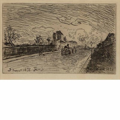 Lot 362 - Johan Barthold Jongkind (1819-1891) SORTIE DE...