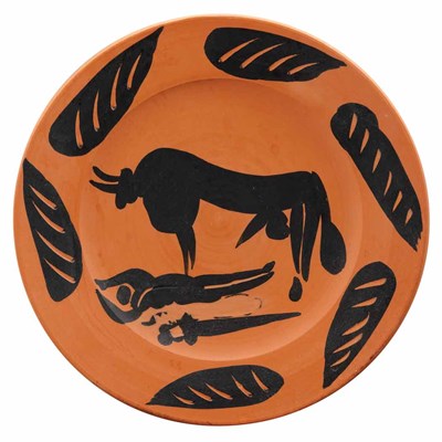 Lot 435 - Pablo Picasso TAUROMACHY SCENE (A.R. 393)...
