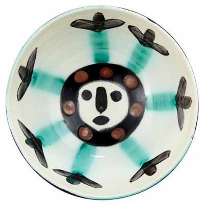 Lot 427 - Pablo Picasso FACE (A.R. 290) Painted and...