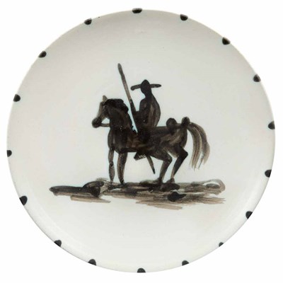 Lot 418 - Pablo Picasso PICADOR (A.R. 160) Painted and...