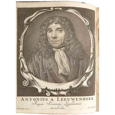 Lot 164 - [MICROSCOPES] LEEUWENHOEK, ANTHONY VAN. Opera...