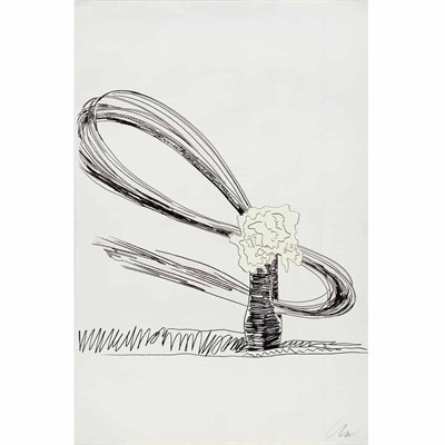 Lot 489 - Andy Warhol FLOWERS (HAND-COLORED) (F./S. 112)...