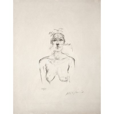 Lot 1038 - Alberto Giacometti BUSTE II (LUST 31)...