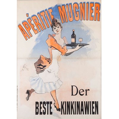 Lot 1028 - Jules Cheret APERITIF MUGNIER, DER BESTE...