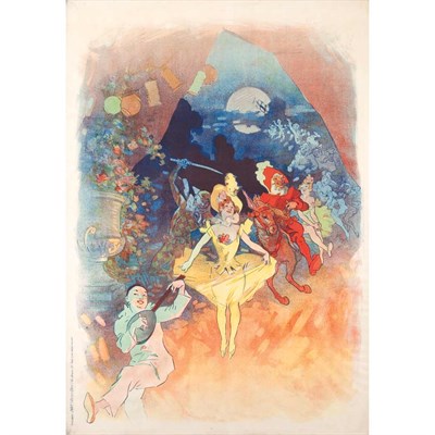 Lot 1034 - Jules Cheret MUSEE GREVIN, THEATRE DES...