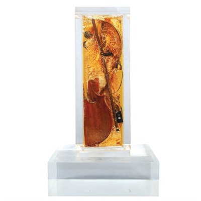 Lot 1013 - Arman American/French, 1928-2005 Violin Signed...