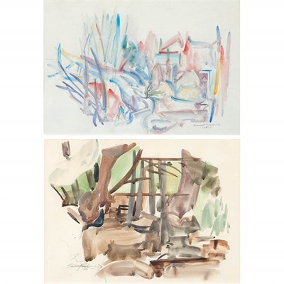 Lot 1006 - Emmett Edwards American, 1906-1981 Untitled,...