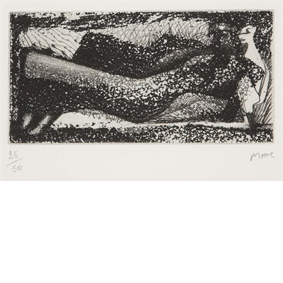Lot 445 - Henry Moore (1898-1986) RECLINING FIGURES...