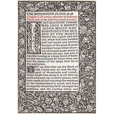 Lot 113 - [KELMSCOTT PRESS] MORRIS, WILLIAM. The...