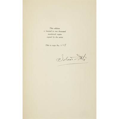 Lot 261 - [DALI, SALVADOR] MONTAIGNE, MICHEL DE. Essays.....