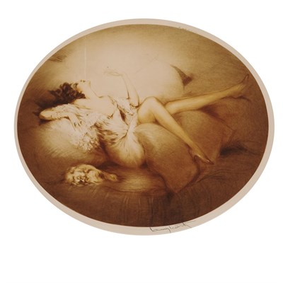 Lot 348 - Louis Icart CIGARETTE MEMORIES (H./C./I. 403)...