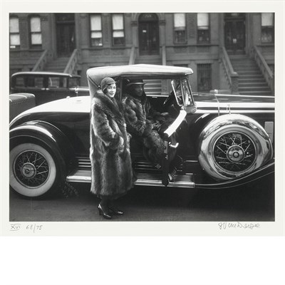 Lot 39 - VAN DER ZEE, JAMES Couple, Harlem [Couple in...