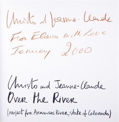 Lot 1057 - CHRISTO AND JEAN-CLAUDE Over the River. The...