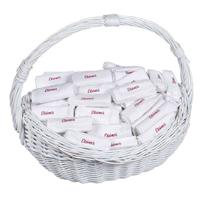 Lot 1237 - Set of Elaine's Monogrammed Hand Towels