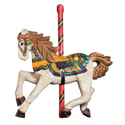 Lot 1199 - Painted Papier Mache Figure of a Christmas...