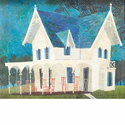 Lot 1005 - Richard E. Howard American, 1912-1996 (i) Blue...