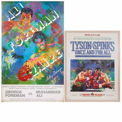 Lot 1129 - [BOXING] Framed poster for Muhammad Ali versus...