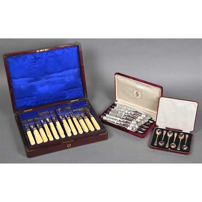 Lot 1204 - Group of Dinner Party Flatware Services...