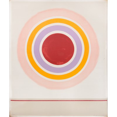 Lot 1046 - Kenneth Noland BLUSH (TYLER 462) Color...