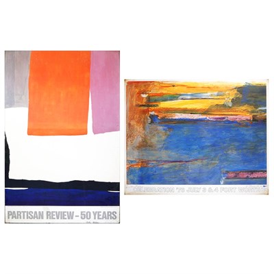Lot 1230 - Helen Frankenthaler CELEBRATION '76; PARTISAN...