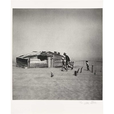 Lot 149 - ROTHSTEIN, ARTHUR Dust storm, Cimarron County,...
