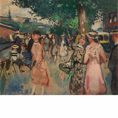 Lot 54 - Francois Gall French, 1912-1987 Along the...
