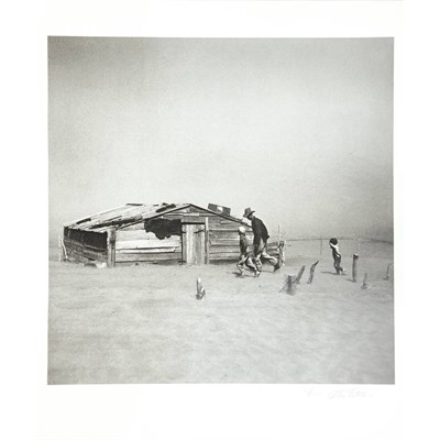 Lot 158 - ROTHSTEIN, ARTHUR Dust storm, Cimarron County,...